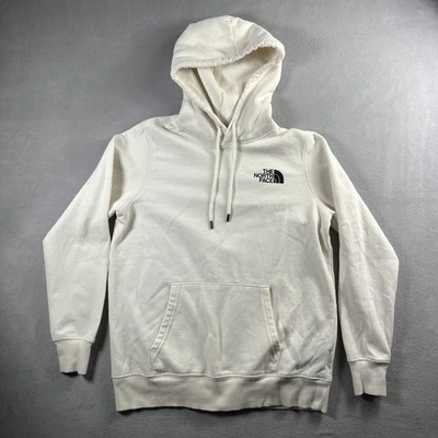 North Face Hoodie Womens Medium White Pullover Never Stop Exploring Sweatshirt - Image 1 of 4