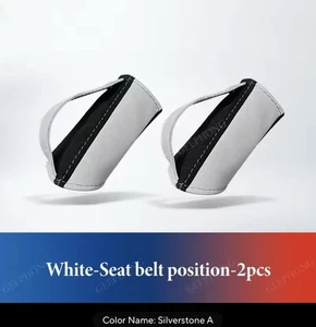 bmw g80 g81 g82 Sicherheitsgurt Schutzbezug vorne Silverstone Alcantara NEU - Bild 1 von 14