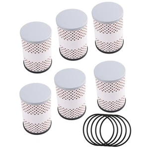 Fuel Filter Elements 6 Pack for GOLDENROD 496-5 496-3/4 Water Block - Foto 1 di 12