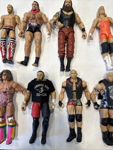Lote de 8 figuras de acción WWE Mattel Elite ENVÍO GRATUITO - Imagen 1 de 7