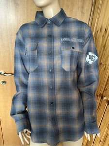 Kansas City Chiefs Darius Rucker Collection LS Button Up Hemd Flanell Herren Gr. M - Bild 1 von 9