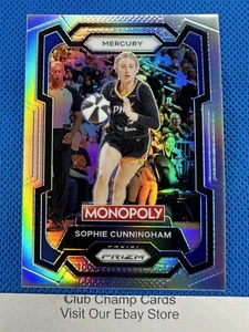 Panini Prizm Monopoly WNBA 2024 Silver Prizm - Sophie Cunningham #37 - Imagen 1 de 3