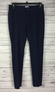 Crown & Ivy Women's Navy Blue Ponte Knit Stretch Leggings Pants Size 8 - Picture 1 of 10