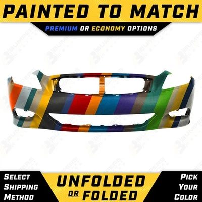 NEW Painted To Match - Front Bumper Cover Replacement for 2008-2013 Infiniti G37 Foto 1 de 4