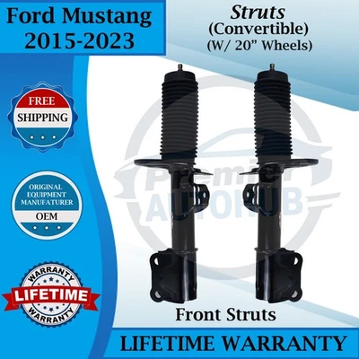 Motorcraft OEM Front Struts For 2015-2023 Ford Mustang 20'' Wheels Convertible - Изображение 1 из 4