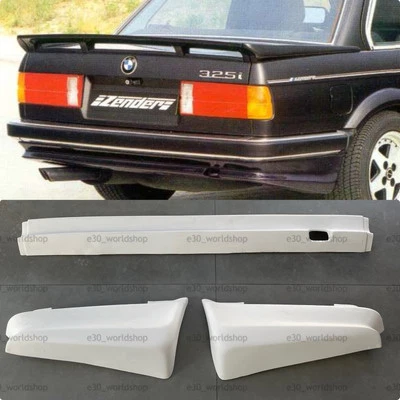 BMW E30 | ZENDER | REAR BUMPER | LIP | VALENCE | SPOILER | BODY KIT - Image 1 of 4
