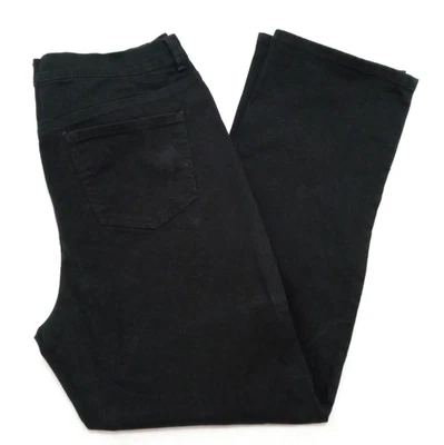 Pantalones de mezclilla para mujer Gloria Vanderbilt 18W Amanda negros cónicos 2022 #B11000-BK Foto 1 de 4