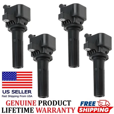 4 ACDelco Ignition Coils For 2006-2012 Chevrolet GMC Hummer, H6T15273ZC GENUINE - Image 1 of 4