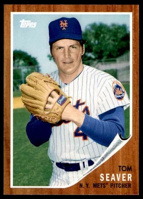 2010 Topps Vintage Legends Collection ! Tom Seaver New York Mets #VLC7 - Image 1 of 2