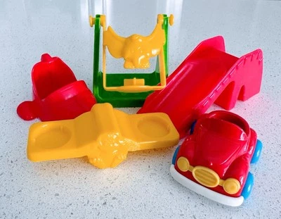 Juego Arco Playground Disney Vintage Plástico Raro Foto 1 de 4