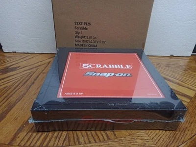 Scrabble - Snap On Tools Limited Edition in Wooden Box - New and Sealed - Image 1 of 4