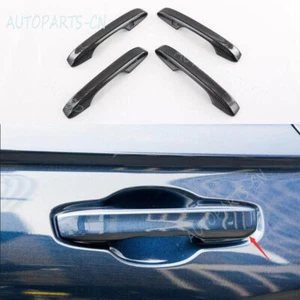 For Honda CR-V CRV 2023 2024 ABS carbon fiber car door handle hand in hand 4PCS. - Picture 1 of 7