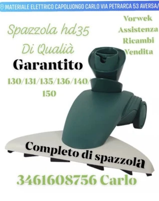 SPAZZOLA FOLLETTO SNODATA CON RUOTE HD 35 36 PER VK 130 131 135 136 140 150 New