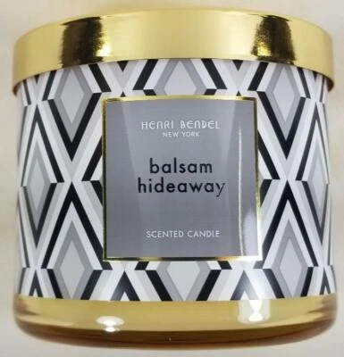 Henri Bendel Candle 3-wick BALSAM HIDEAWAY 14.5 oz 25-45 hours burn time - Image 1 of 4