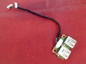 USB Port 2-Fach Board & Kabel Cable Medion MD96290 WIM2160 -2