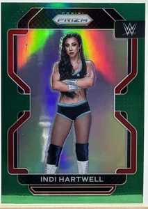 2022 Panini Prizm WWE #166 Indi Hartwell Green Prizm - Picture 1 of 2