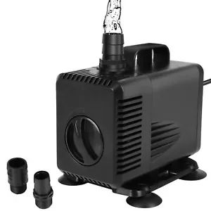 Pump, 1056GPH(4000L/H 80W) Ultra Quiet Water Fountain Pump with 9.8FT High Li... - Picture 1 of 7