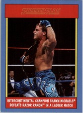 2017 Topps Heritage WWE 30 Years of Summerslam #14 Champion Shawn Michaels