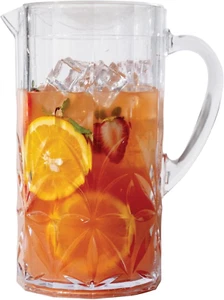Shatterproof Tritan Plastic Water Pitcher, Myrtle Beach 88 Oz Unbreakable Drinki - Picture 1 of 12