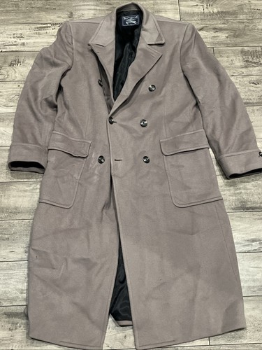 Trench cappotto lana Burberrys Kassel Bros Large