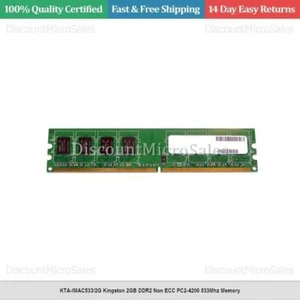 KTA-IMAC533/2G Kingston 2GB DDR2 Non ECC PC2-4200 533Mhz Memory - Picture 1 of 1