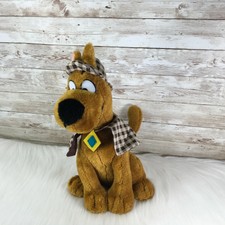 Scooby Doo Detective Plush Vintage 12" Sherlock Holmes Cartoon Network 1997