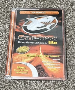 Sega Dreamcast GameShark Game Shark Video Game Enhancer Lite Complete & Tested - Picture 1 of 4