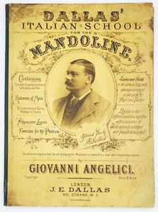 Giovanni Angelici 1890 Dallas Italienische Schule für die Mandoline - Bild 1 von 3