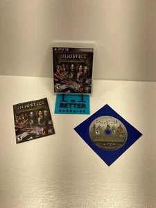 Injustice Gods Among Us Ultimate Edition Playstation 3 PS3 COMPLETE CIB TESTED - Picture 1 of 11