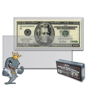 Portamonedas BCW Deluxe - Billete regular 50ct ENVÍO GRATUITO - Imagen 1 de 1