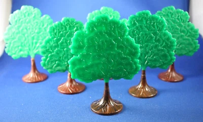 Plasticville - O/S MT-2 - Maple Tree (6) - All with damage - Image 1 of 4