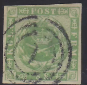 DENMARK - 1858 EDICIÓN DEFINITIVA Mi.: 8 - usado - ¡BUENA CALIDAD! - Imagen 1 de 1