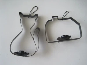 Cat House Christmas Candle Holder Ornament Holds Birthday Candle - Picture 1 of 5