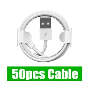 USB Charger Cable iPhone 5, SE 6, 7, 8, X/R/S, 11, 12, 13, 14 Pro + Max - Picture 1 of 12