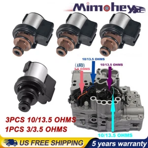 4PCS Genuine Torque Converter AWD Solenoid For Subaru Lineartronic CVT TR580\690 - Picture 1 of 6