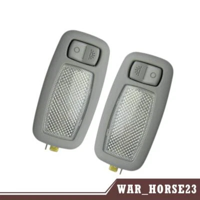 Lámpara de tocador interior gris izquierda+derecha apta para Hyundai i45 YF Sonata 2011 2012-15 Foto 1 de 4