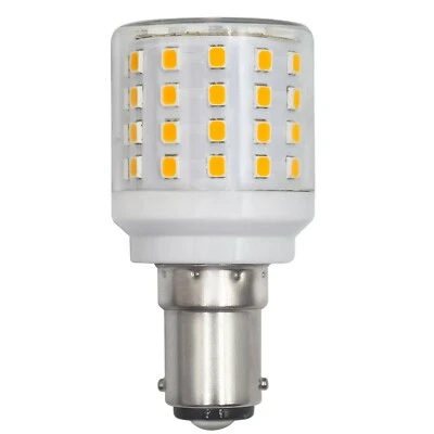 BA15D B15 LED Bulb Lamp 110~265V 6W 56-2835  Ceramics Light Daylight/Soft White - Image 1 of 4