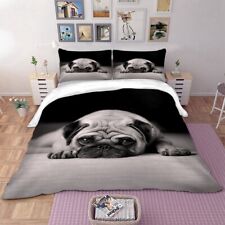 Dog Bedding Set Family Duvet Cover Pillowcase Bed Twin Full Queen King Sizes