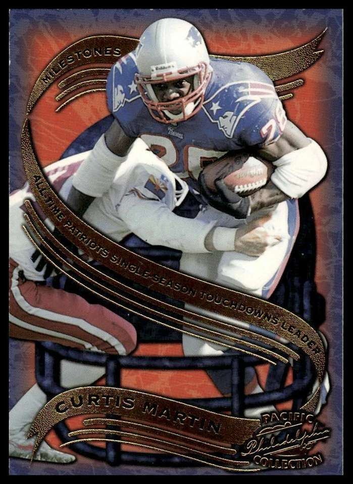 1997 Pacific Philadelphia #16 Curtis Martin Milestones - Image 1 of 2