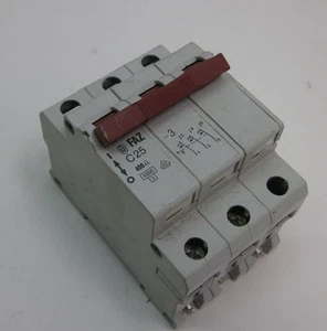 Interruptor de circuito Moeller FAZ-C25-3, 3 polos, 25A - Imagen 1 de 3