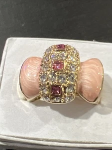 Camille Lucie Ring Size 7 Enamel - Picture 1 of 14