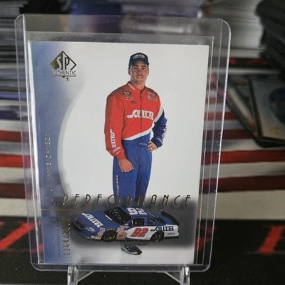 Jimmie Johnson 2000 SP Authentic Racing RC NASCAR Racing Card S/N /2500 Chevy - Image 1 of 3