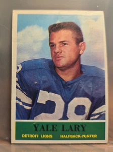 1964 Philadelphia #62 Yale Lary  Lions VG - Picture 1 of 2