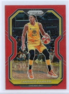 Panini Prizm WNBA 76 2021 Candace Parker Red Prizm/299 Chicago Sky - Imagen 1 de 2