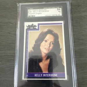 1977 Topps Mexican Charlie's Angels Kelly Interviene #155 SGC 84  - Picture 1 of 4
