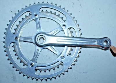 Brazo de manivela Campagnolo Strada Driveside BCD144 54/43t 170 mm ISO plateado ¡Envío a EE. UU.! Foto 1 de 4