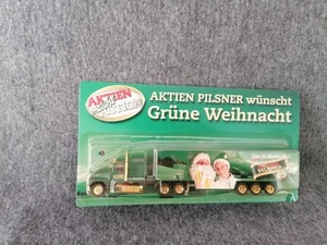 Mini camión publicitario Bayreuther Bierbrauerei, Ford 9000 verde talla 1:87 en embalaje original - Imagen 1 de 7