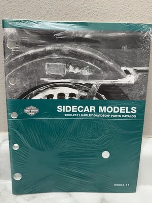 New Sealed 2008-2001 Harley Davidson Sidecar Parts Catalog 99604-11 - Image 1 of 4