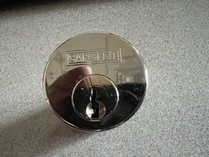 CILINDRO DE MORTAJA SARGENT USADO # 50 2 1/8" SIN COLLAR 2" CON COLLAR LL LLAVE - Imagen 1 de 6