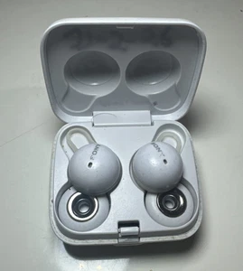 Sony LinkBuds Bluetooth Wireless Earbuds White WF-L900 YY2953 - Picture 1 of 6